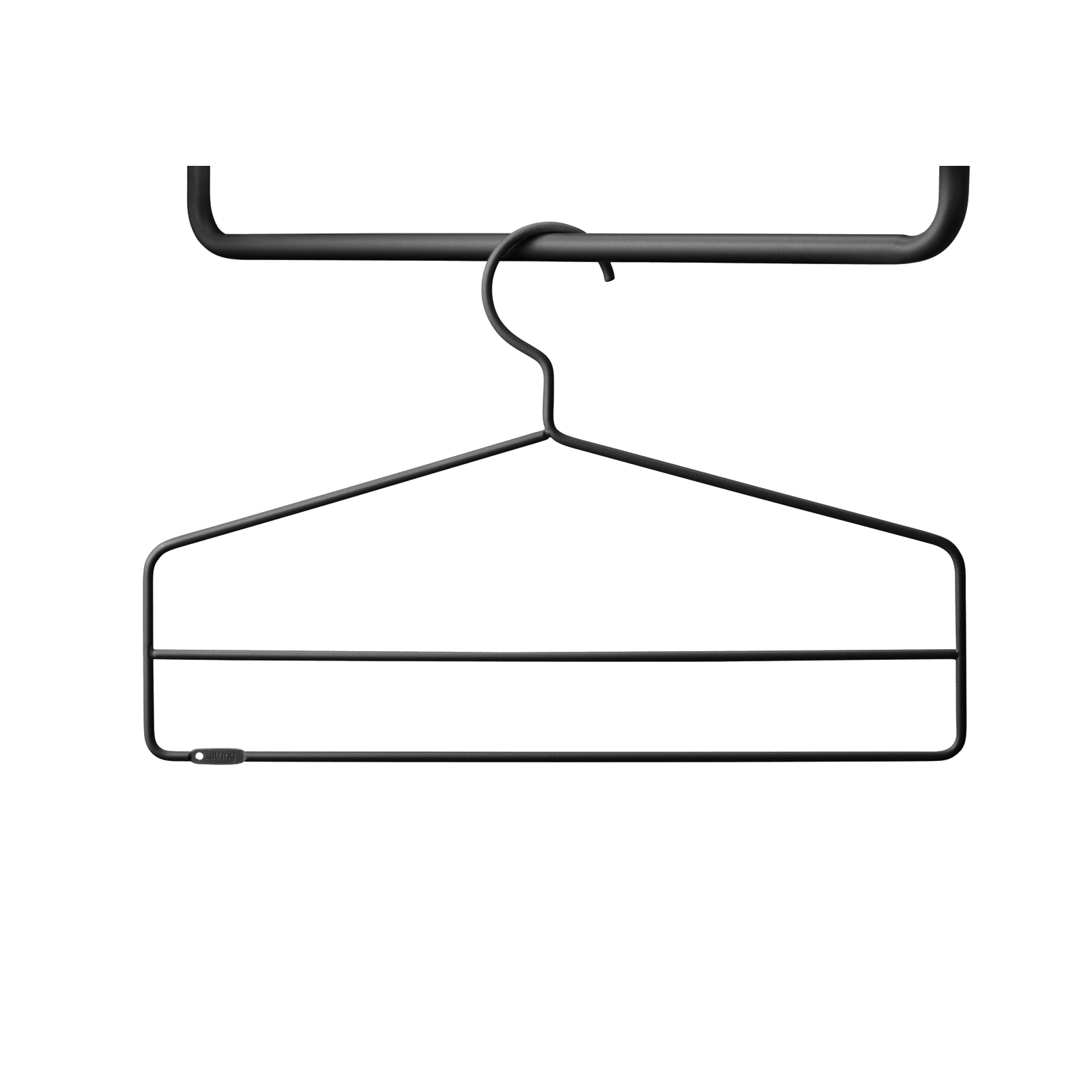 Coat-hangers w41 x h26 cm Black