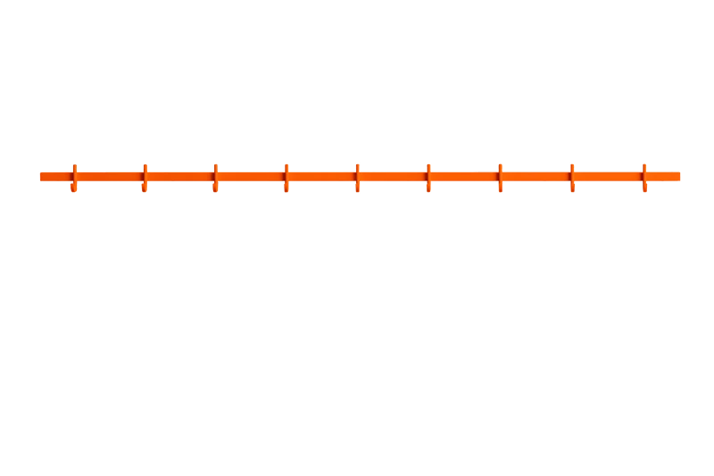 Relief Hook rail, Large