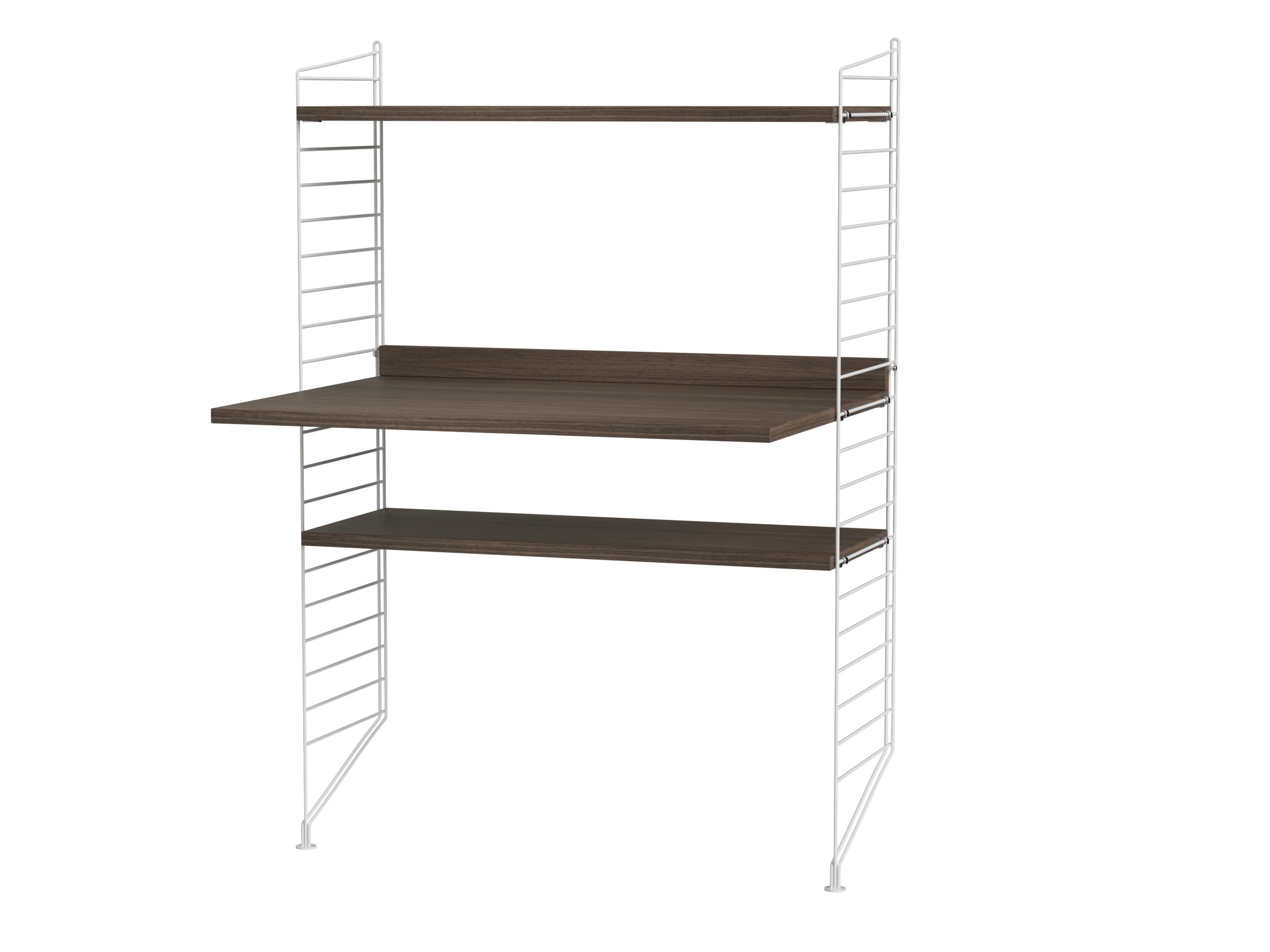 Workspace H White/Walnut