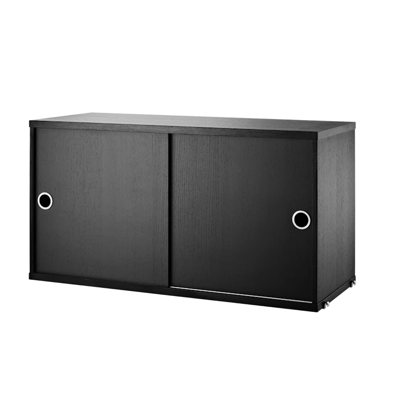 Cabinet with sliding door