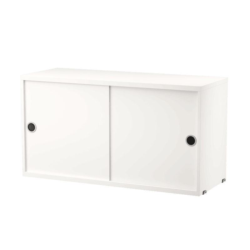 Cabinet with sliding door