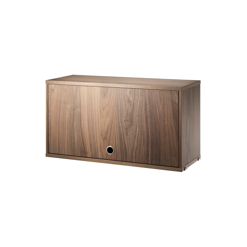 Cabinet with flip door