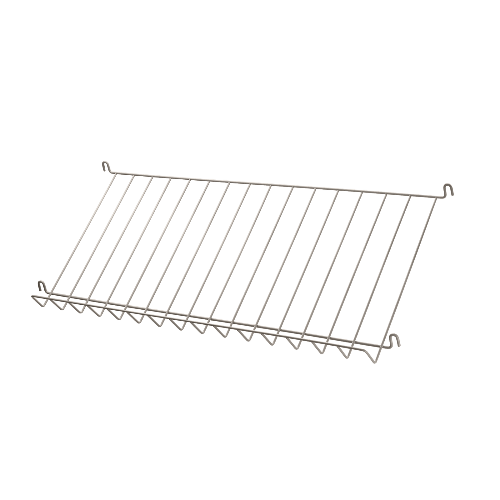 Magazine shelves metal w78 x d30 x h15 cm Beige