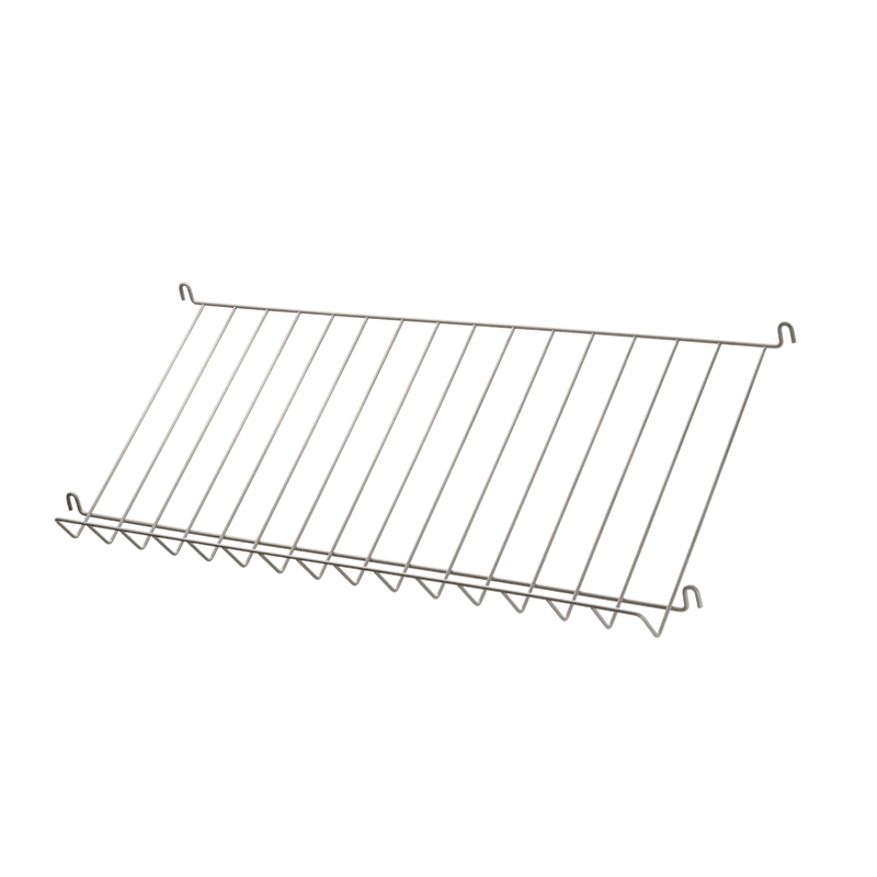 Magazine shelf metal