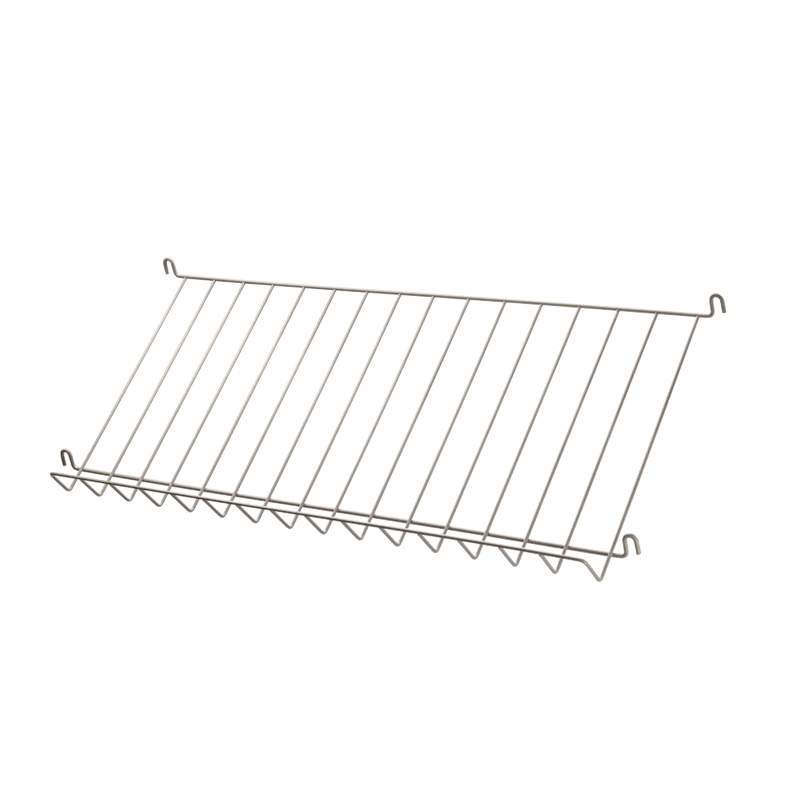 Magazine shelf metal