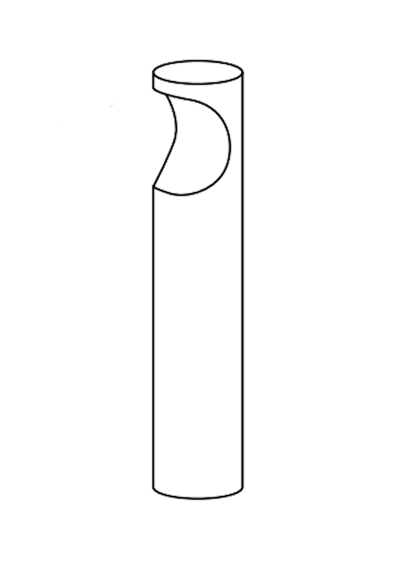 Fixtures for magazine shelf solid