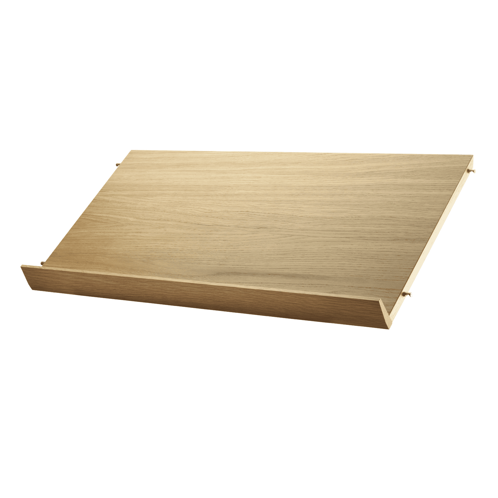 Magazine shelves solid w78 x d30 x h15 cm Oak