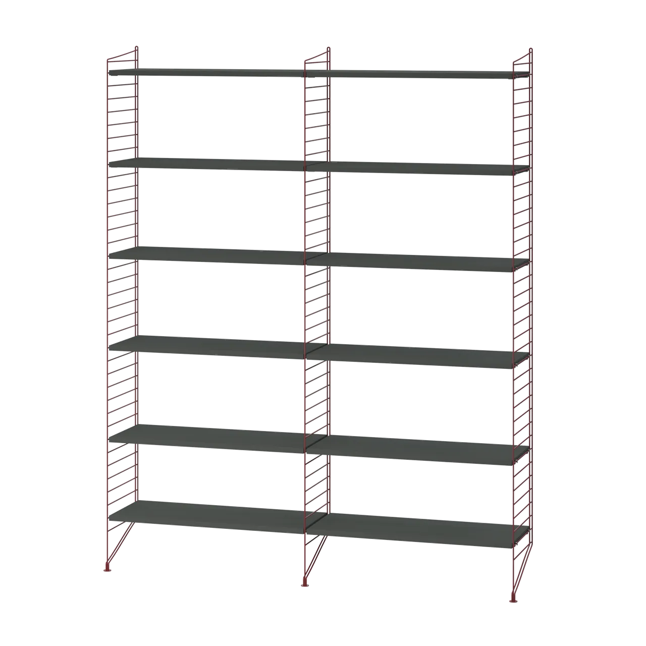 Product Image for String Living room A Dark red/Dark grey