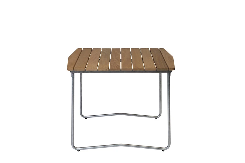 Table B31 84 - Oiled oak with hot galvanized base