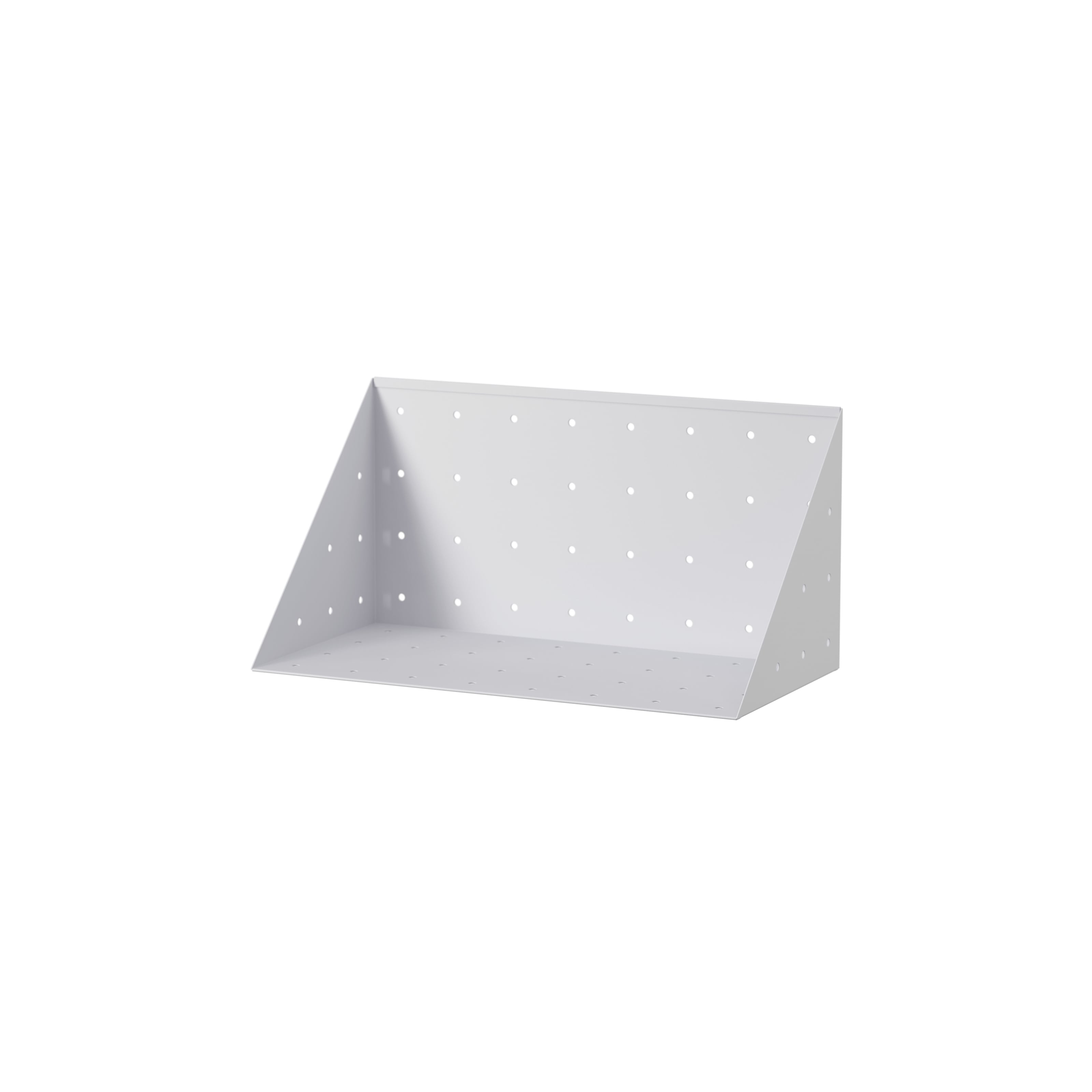 External shelf Light grey RAL 7047