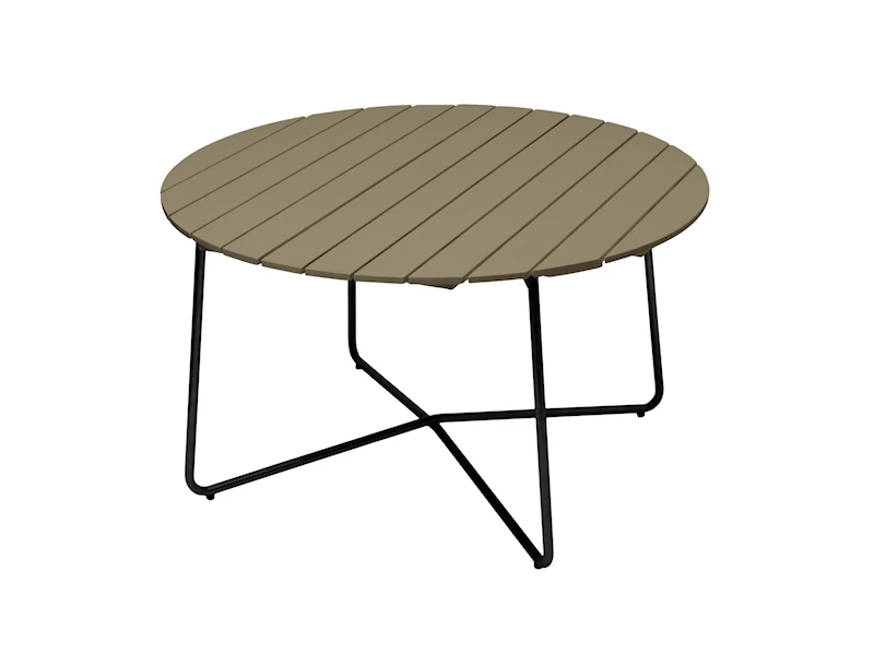 Bord 9A 120 - Ljusgrön ek med svart stativ