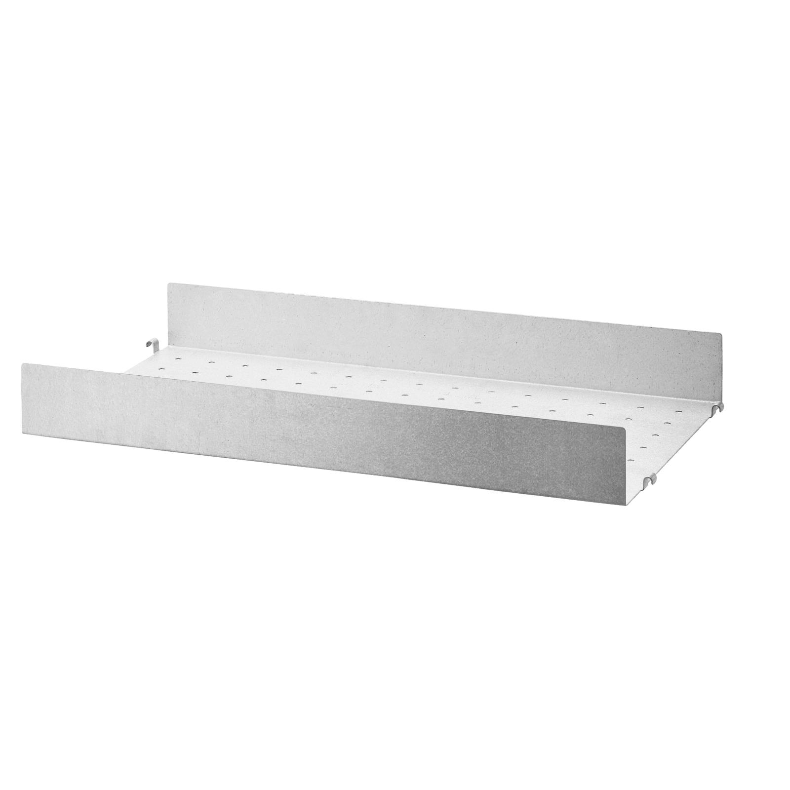 Shelves galvanized w58 x d30 x h7 cm Galvanized