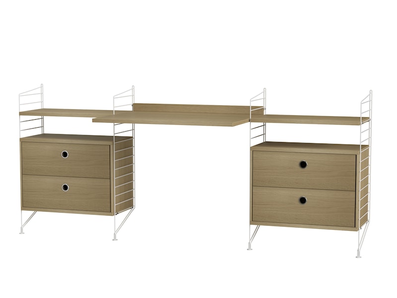 Workspace C White/Oak