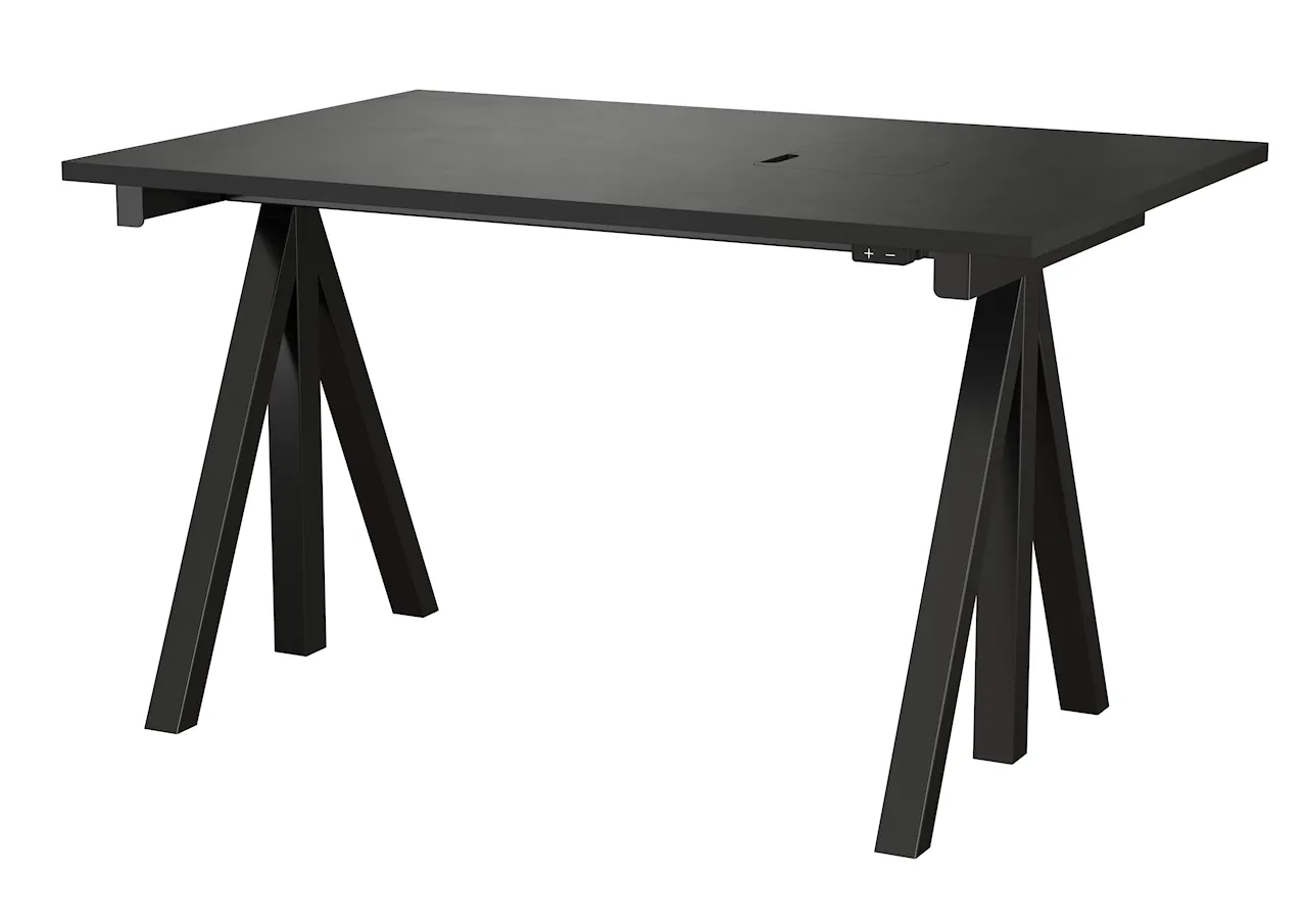 Product Image for String Höj- och sänkbart skrivbord 120x78 Svart