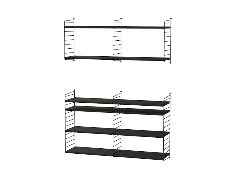 Salon N Noir/Frêne teinté noir