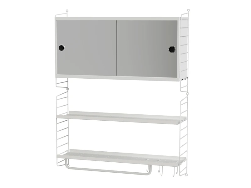 Salle de bain C Blanc/Blanc