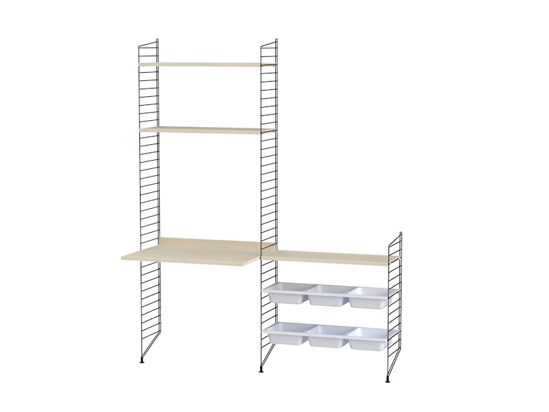 Kids room E Black/Ash