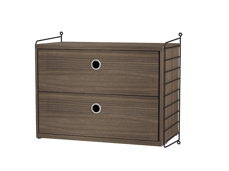 Bedroom A Black/Walnut