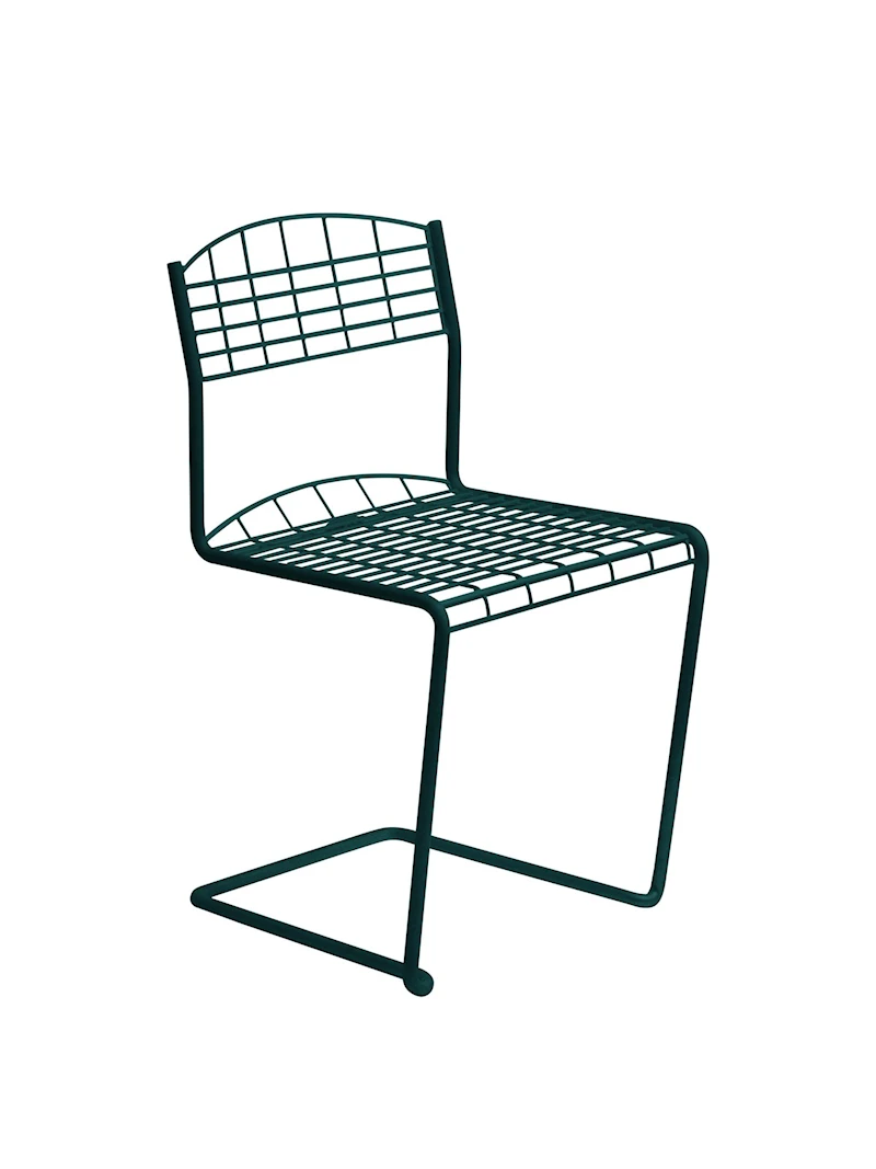 High Tech Chair - Petrol powder coated