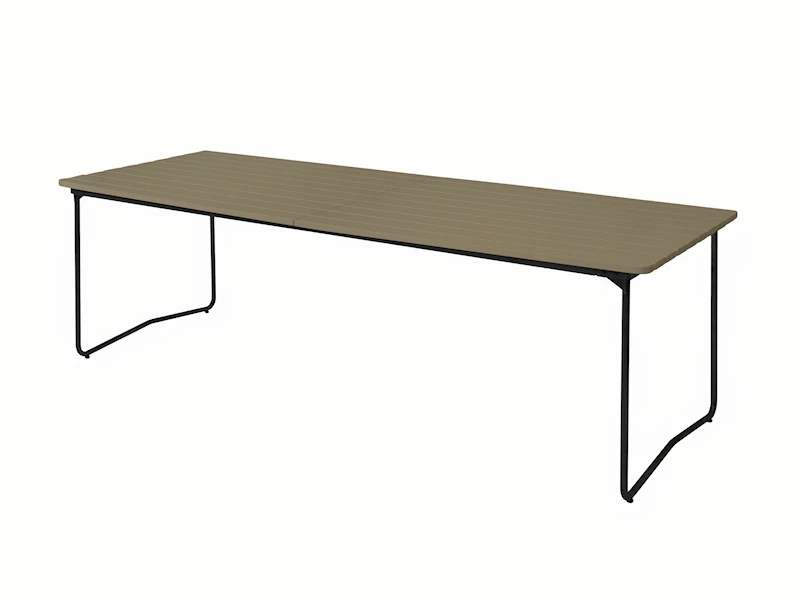 Bord B31 230 - Ljusgrön ek med svart stativ