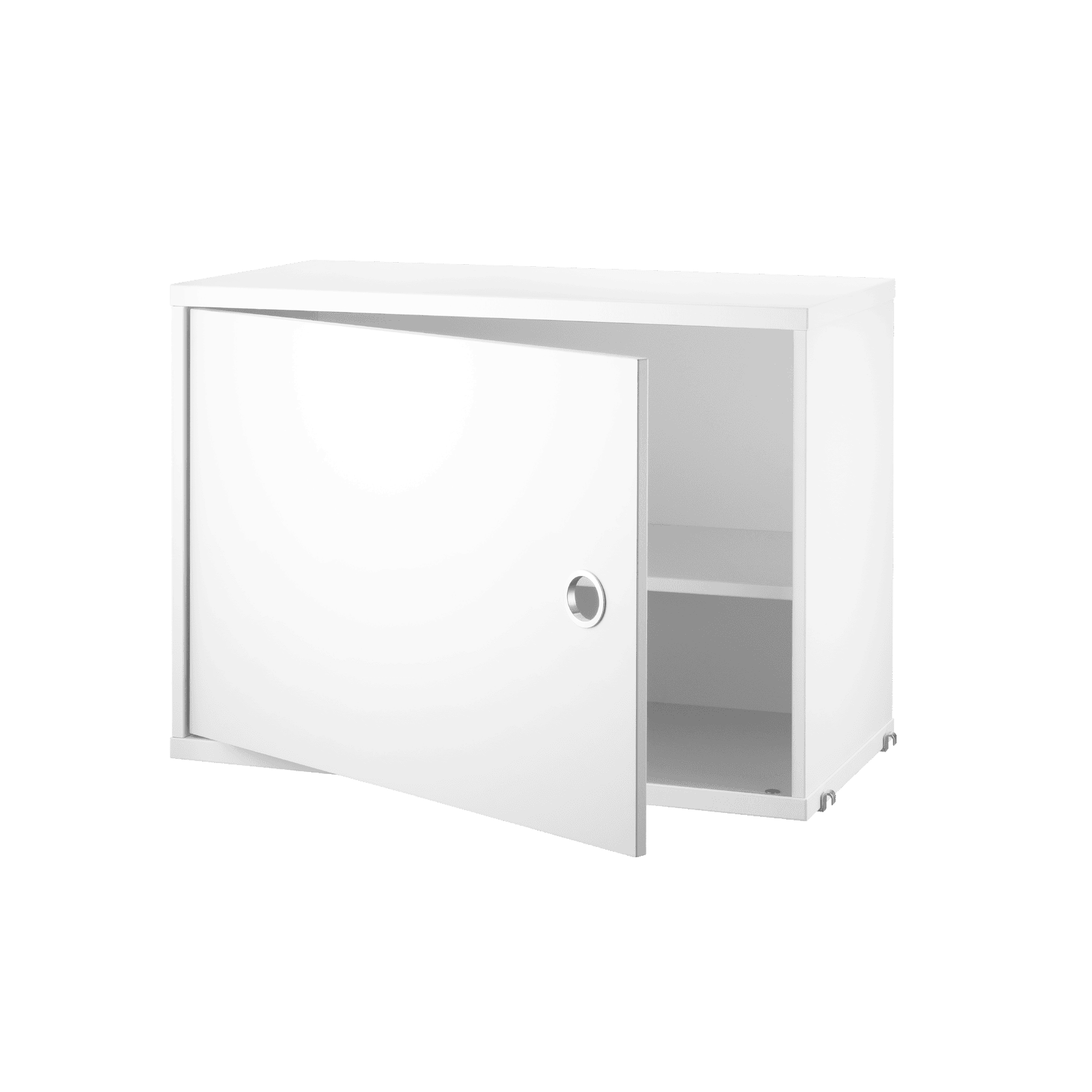 Cabinet with swing door w58 x d30 x h42 cm White