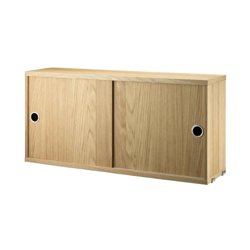 Cabinet with sliding door