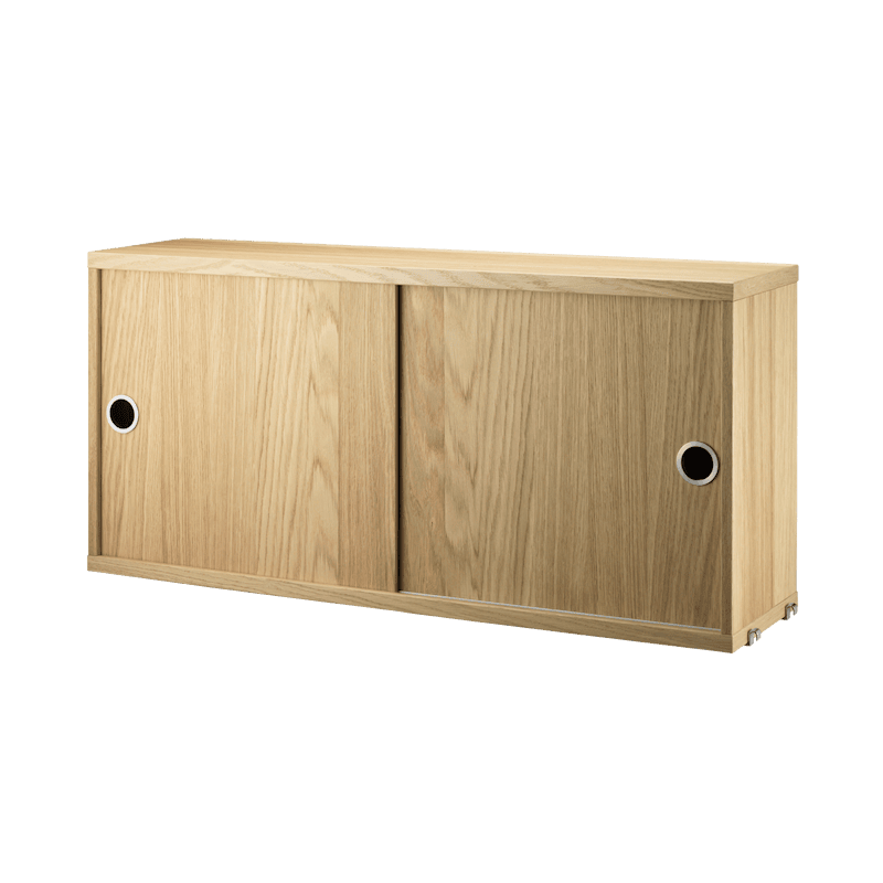 Cabinet with sliding door
