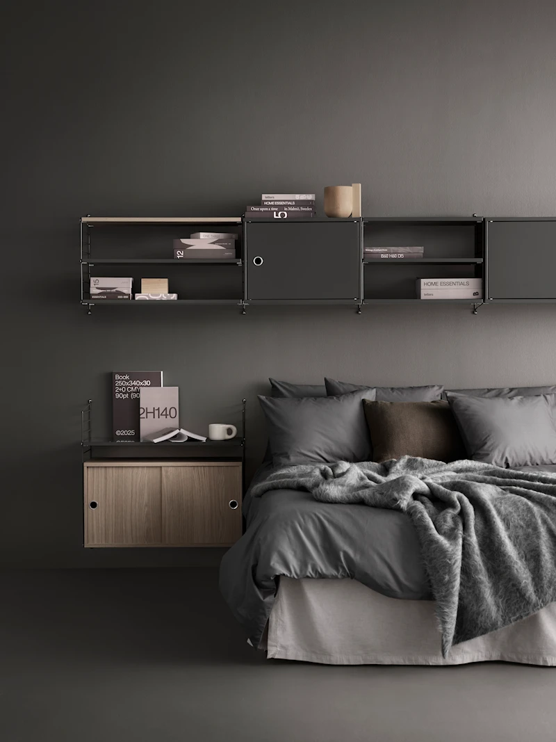 Cabinet with flip door