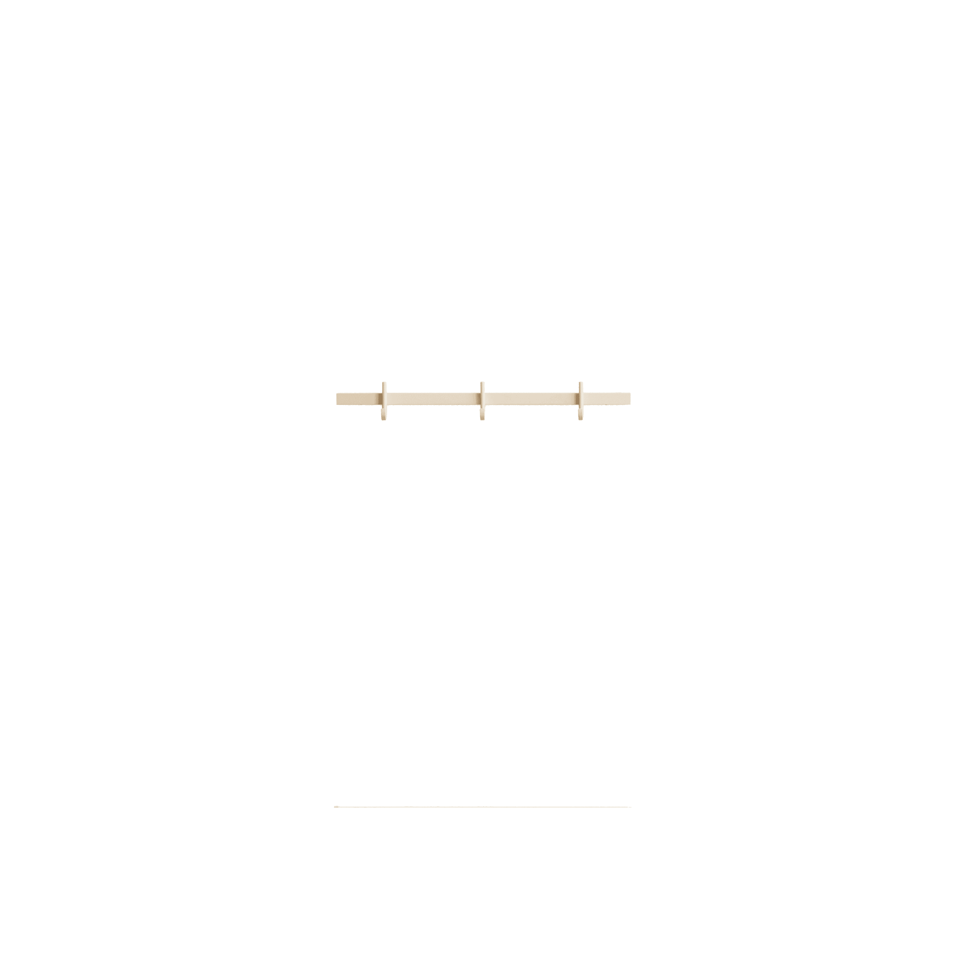 Hook rail, small
