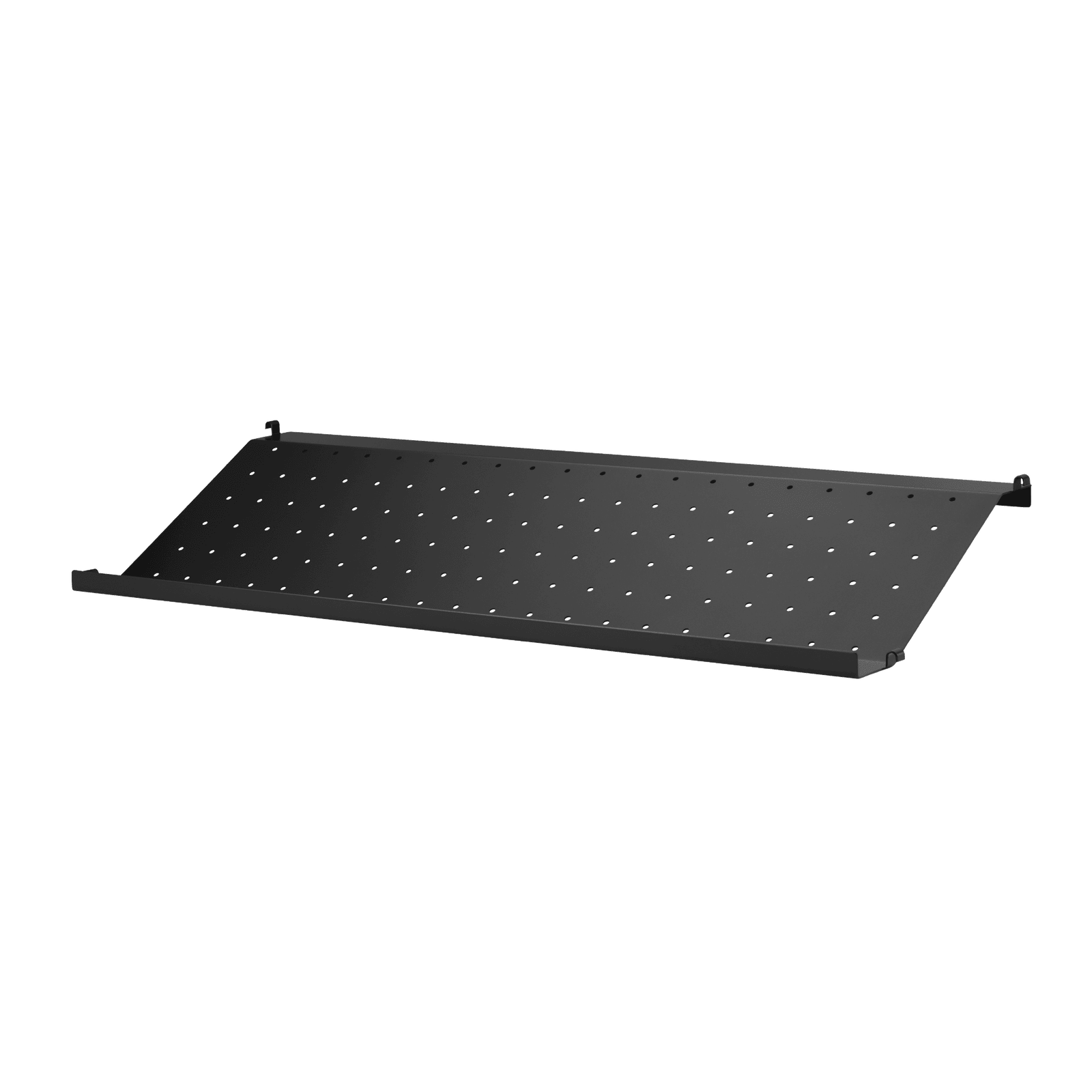 Shoe shelves w78 x d30 x h10 cm Black