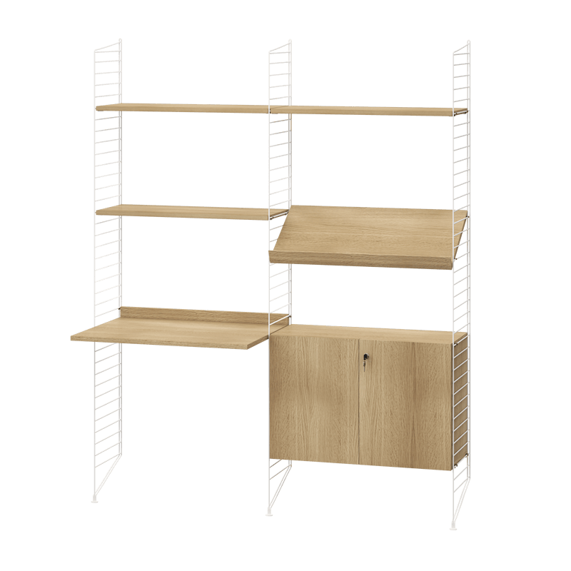 Workspace I White/Oak