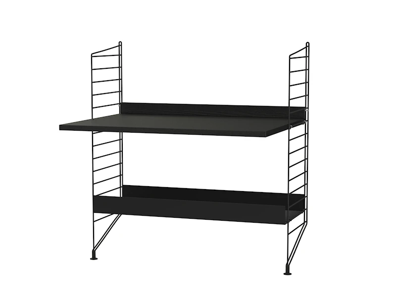 Chambre d'enfant A Noir/Frêne teinté noir