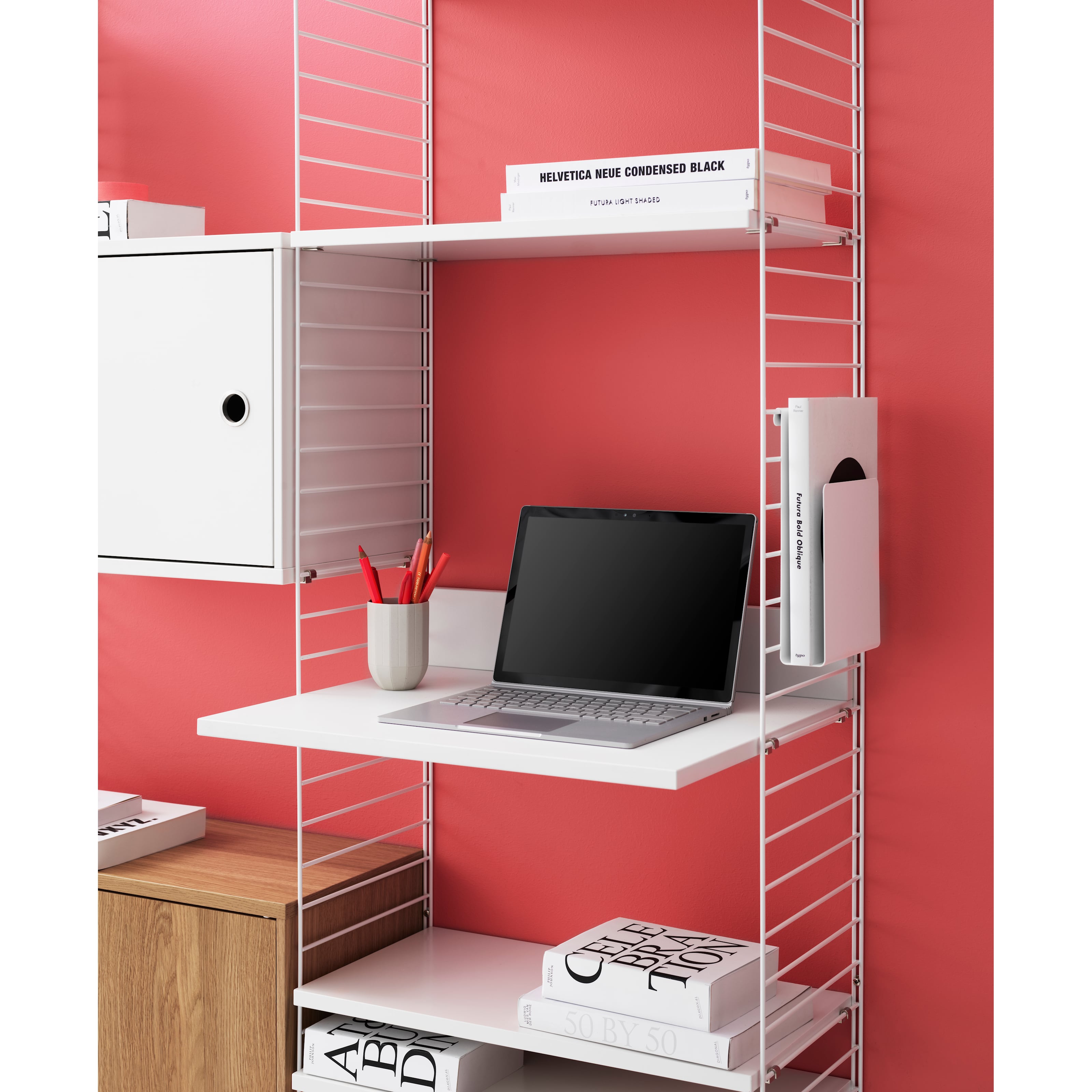 Workspace H White/Beige