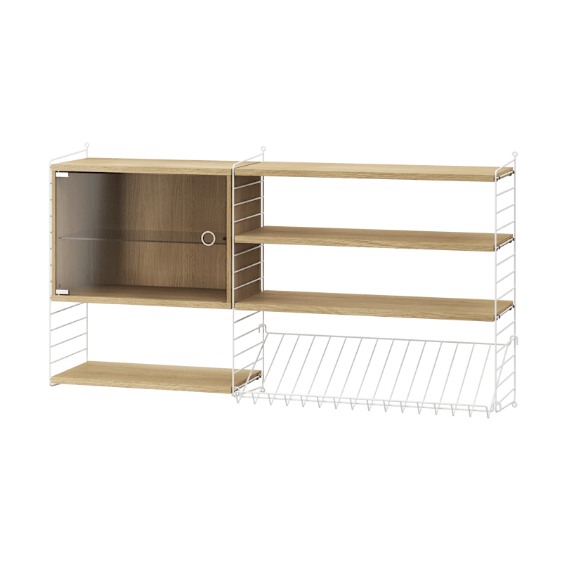 Salon S Blanc/Chêne