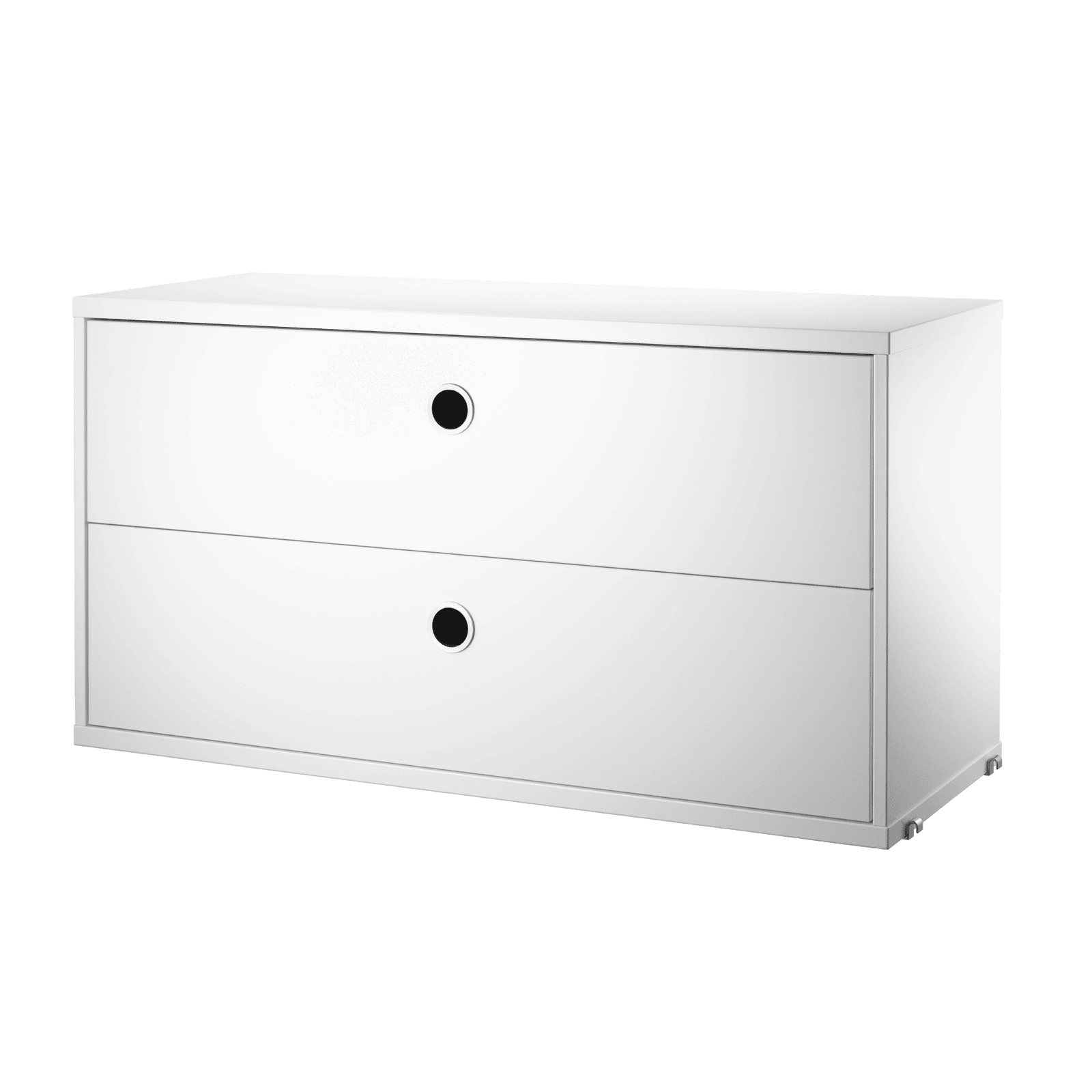 Chest of drawers w78 x d30 x h42 cm White