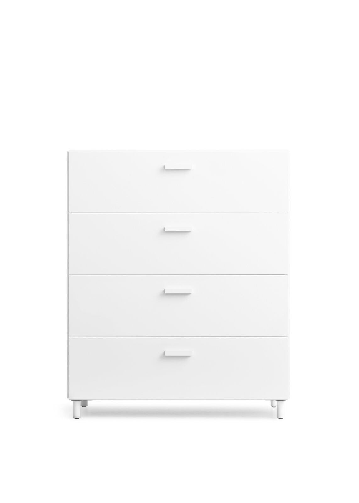 Relief Chest of drawers, wide  白色