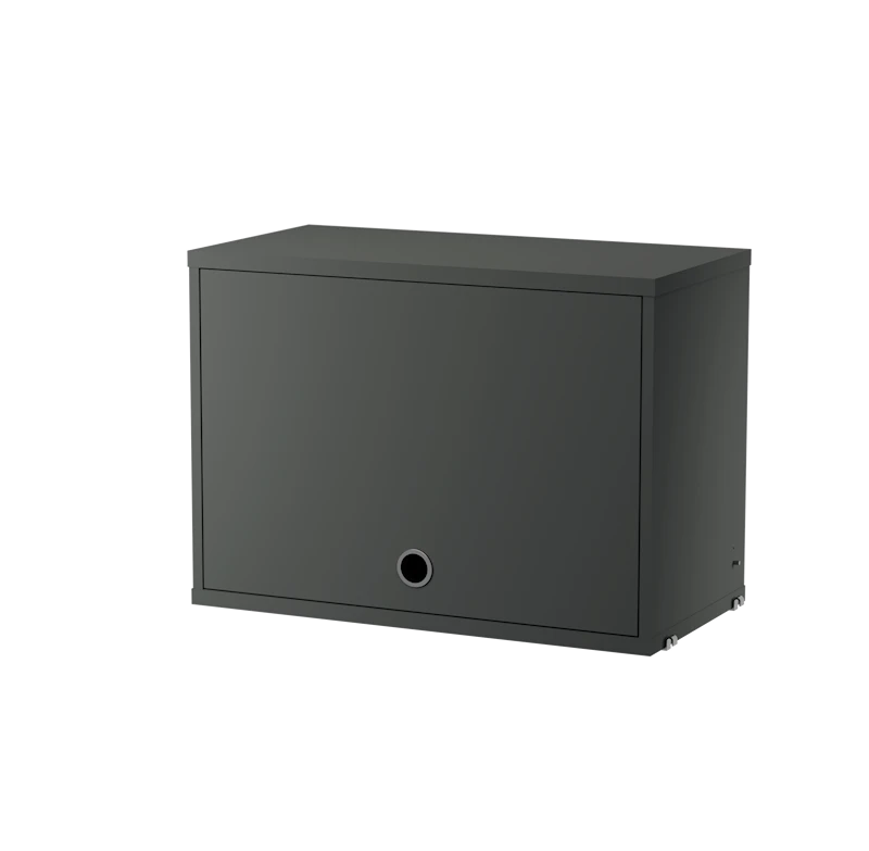 Cabinet with flip door