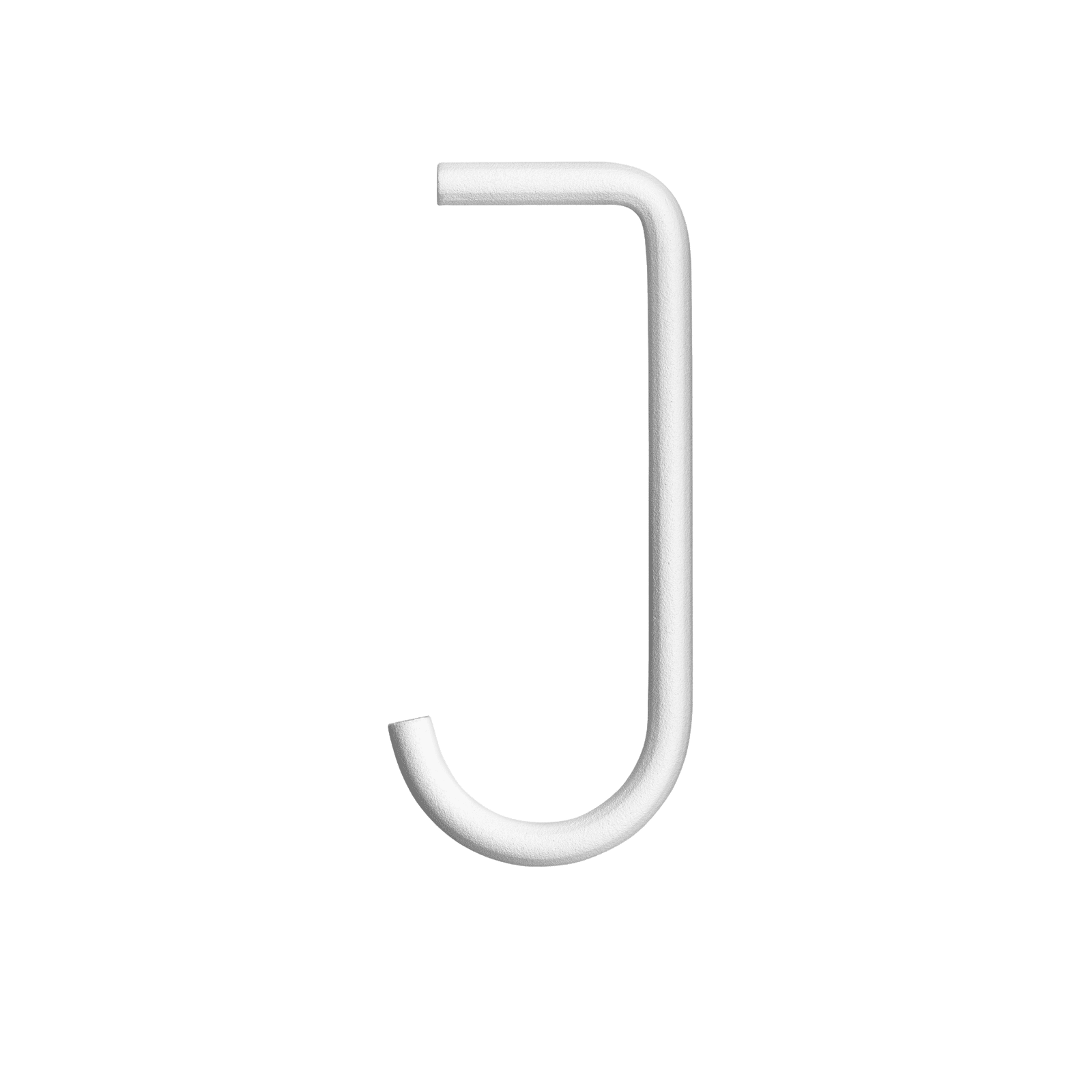 The J hooks are created to optimize a shelving combination and fit together with the metal and galvanized shelves. The J-hooks help you to keep your outerwear and backpack in order, or why not use them to display something more decorative like a hanging pot. Each packaging contains 5 J-hooks.