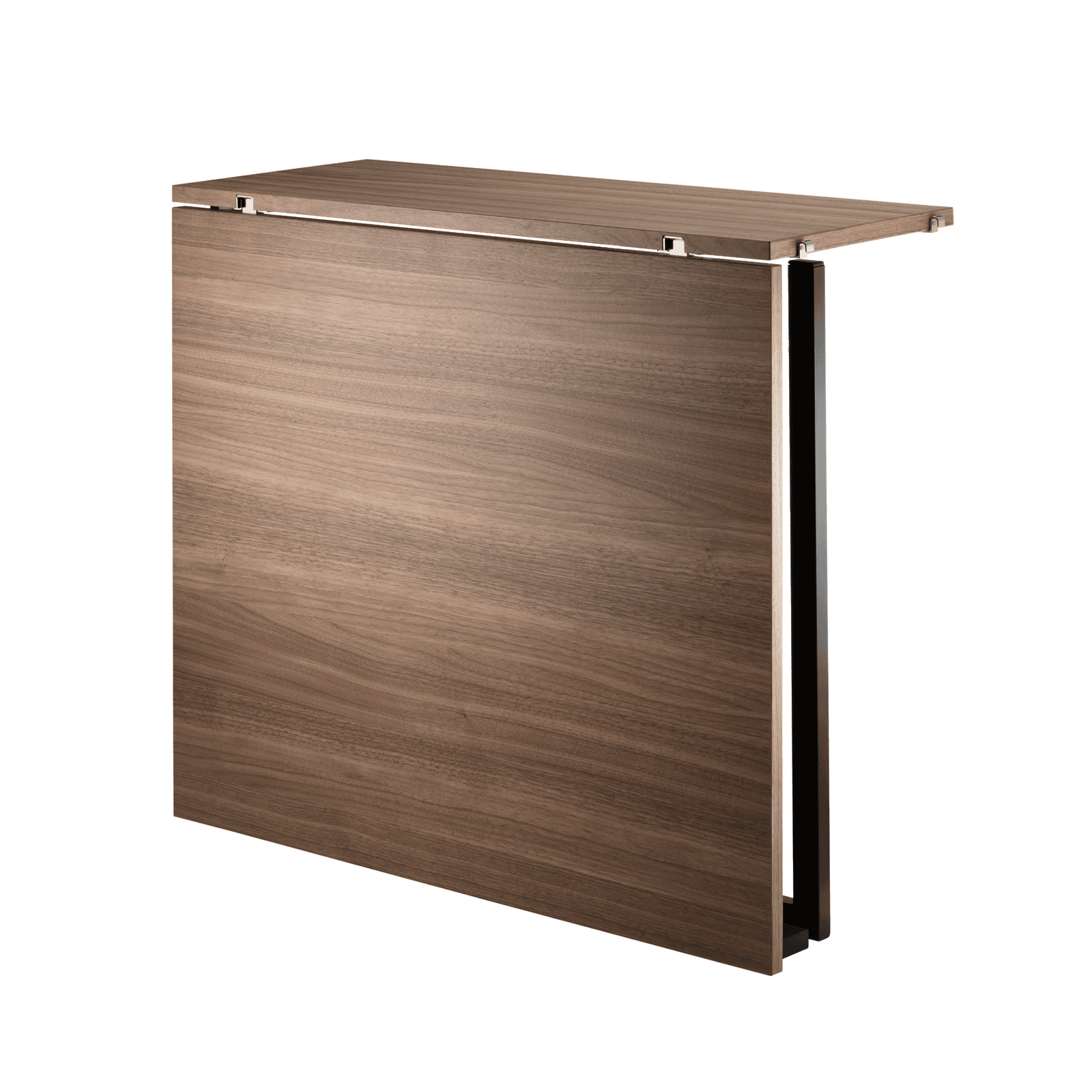 Folding tables w78 x d30 x h71 cm Walnut/Black