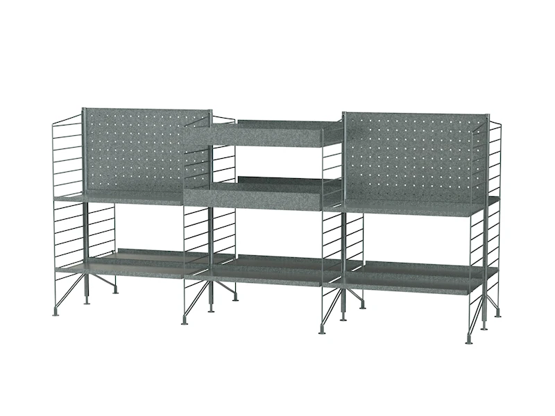 Outdoor N Galvanized/Galvanized