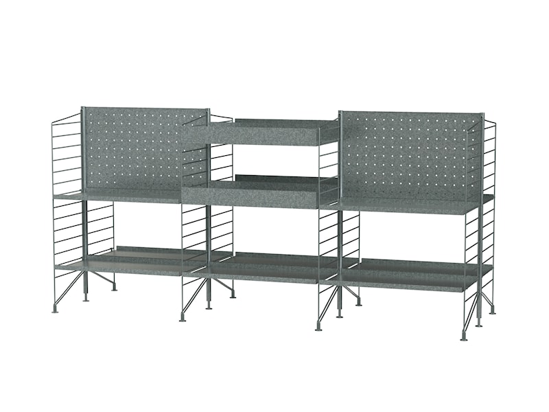 Outdoor N Galvanized/Galvanized