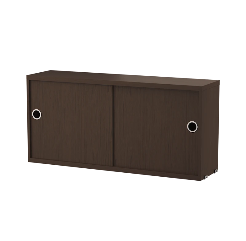 Cabinet with sliding door