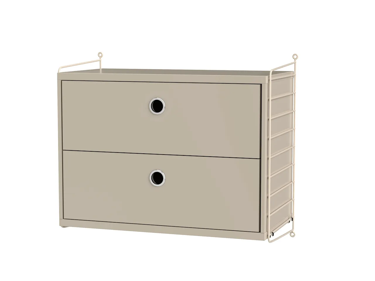 Product Image for String Sovrum A Beige/Beige Nattduksbord med lådhurts