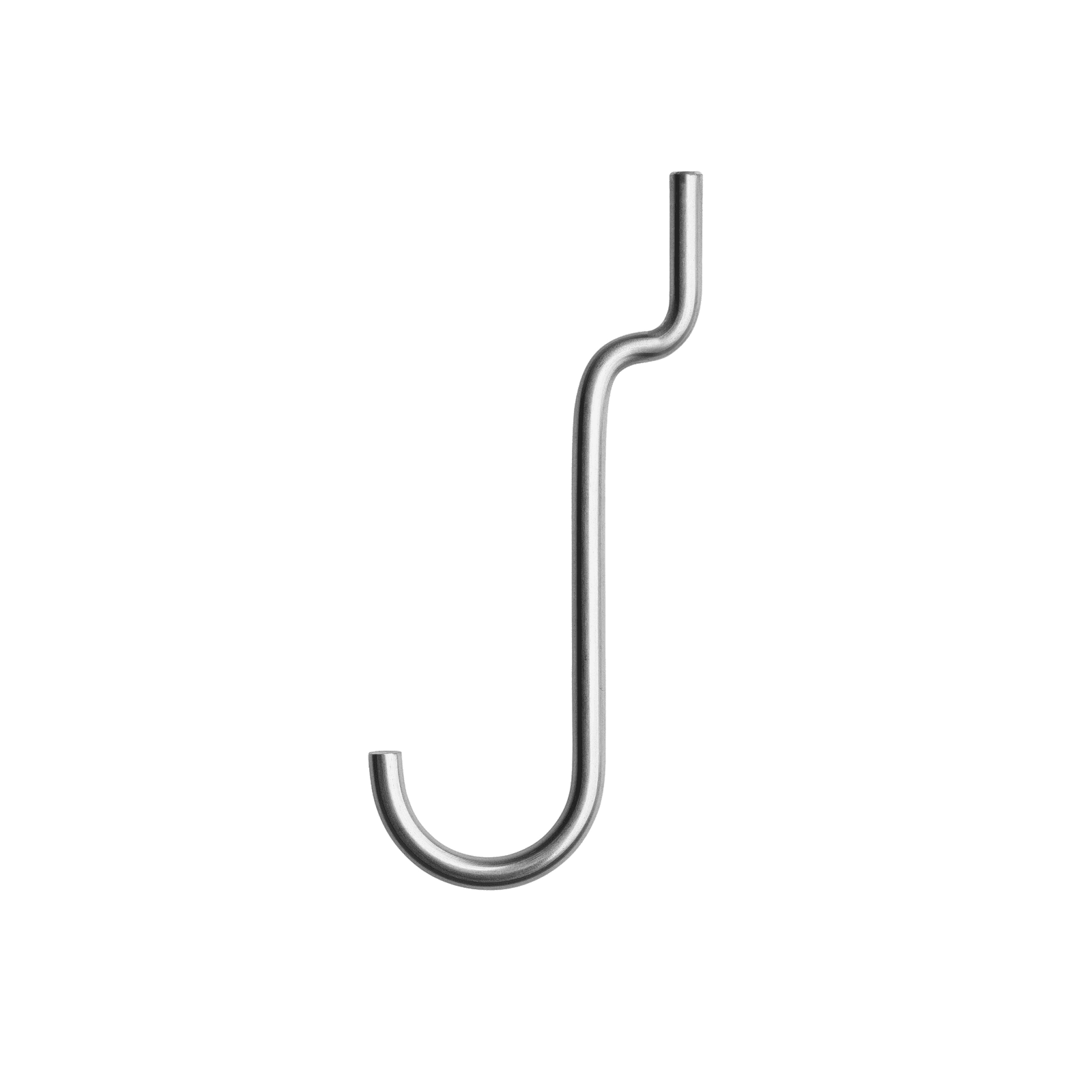 Vertical hook h10 cm Stainless steel