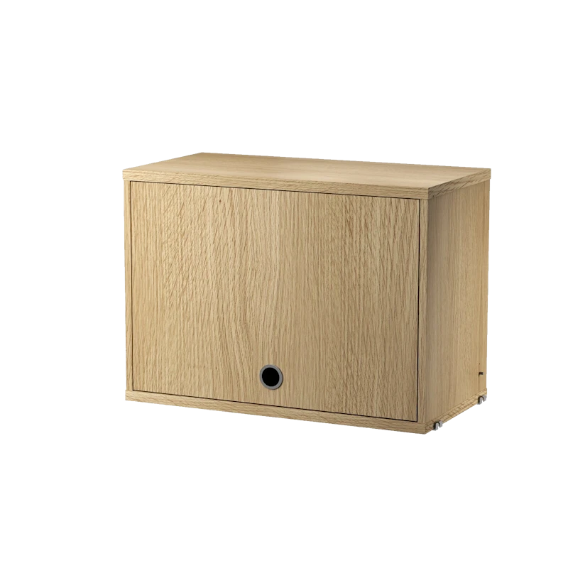 Cabinet with flip door