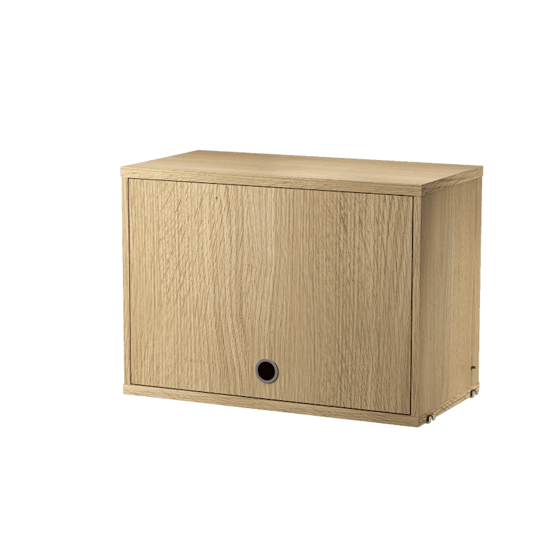 Cabinet with flip door