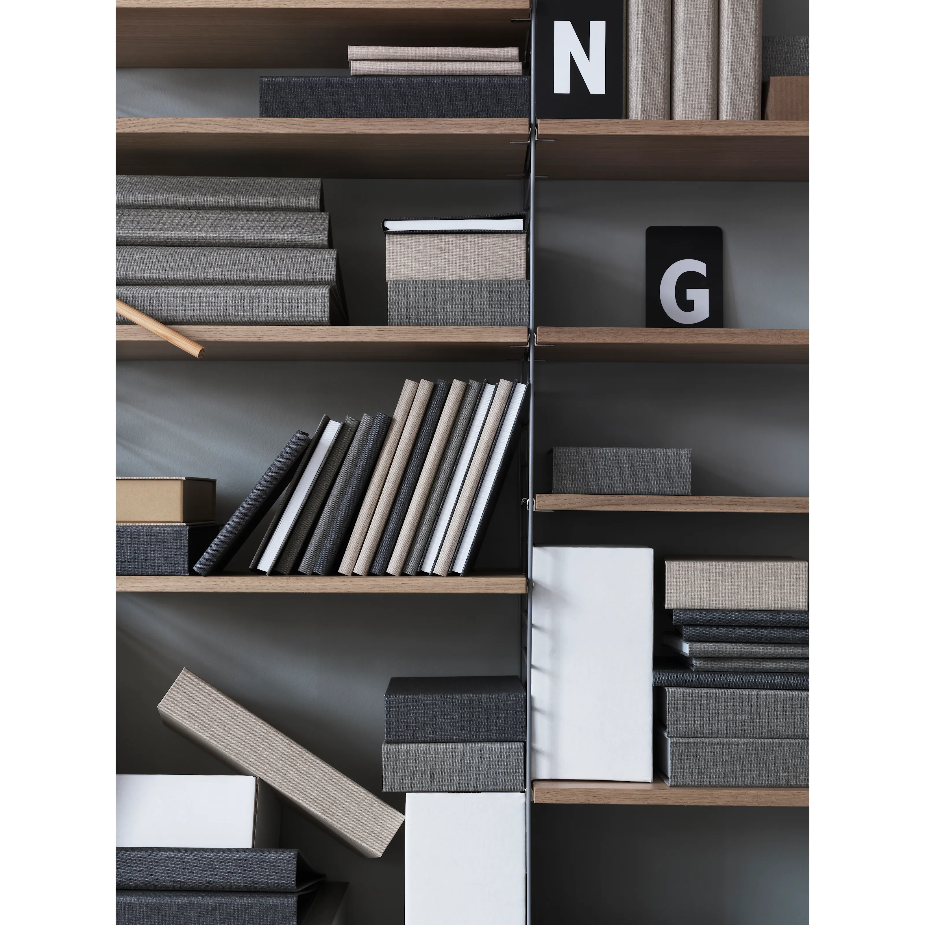 R*o様 string shelf オーク　セット販売 リビングルーム O | String Furniture