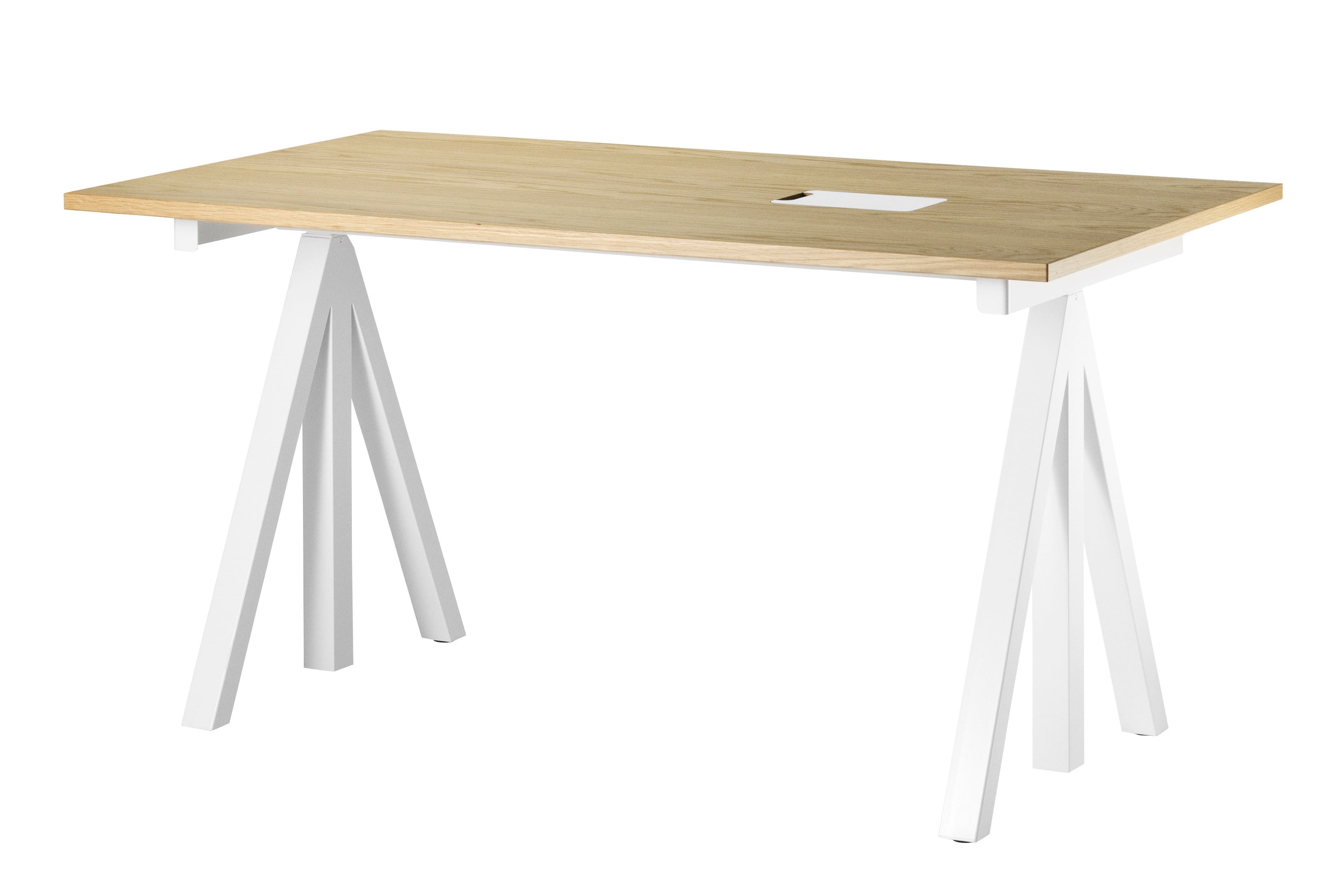 Work desks 140x78 White/Oak