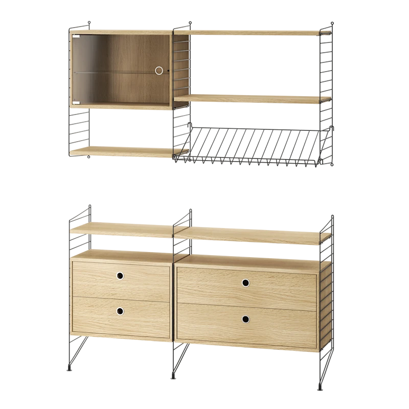 Living room T Black/Oak