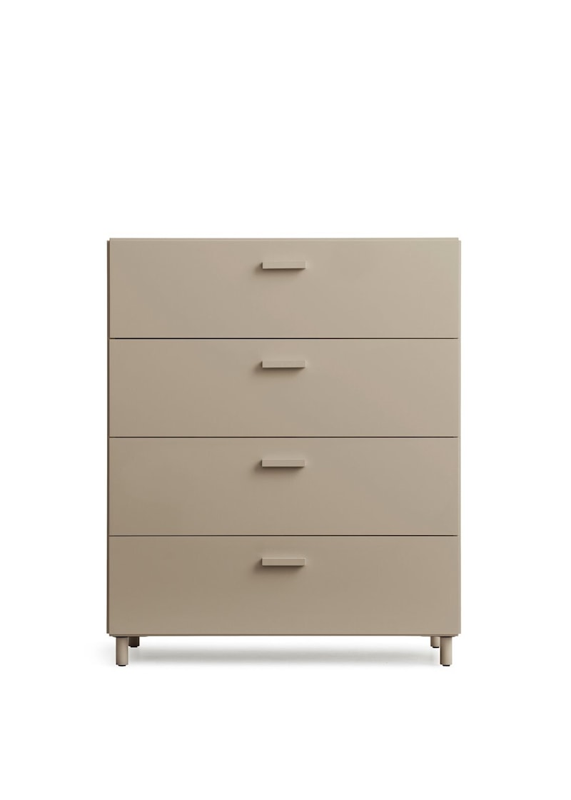 Relief Chest of drawers, wide Beige